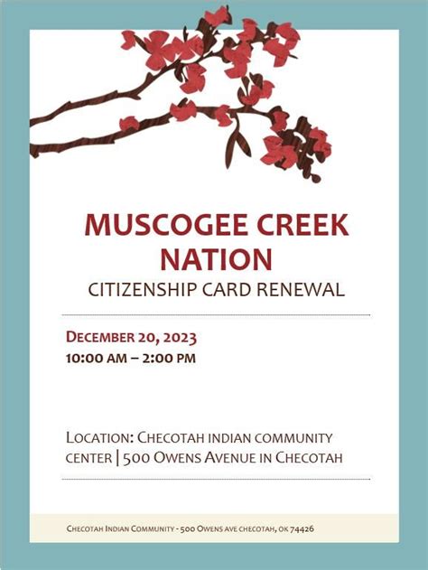 Listed on 2022-08-26. . Muscogee creek nation citizenship benefits
